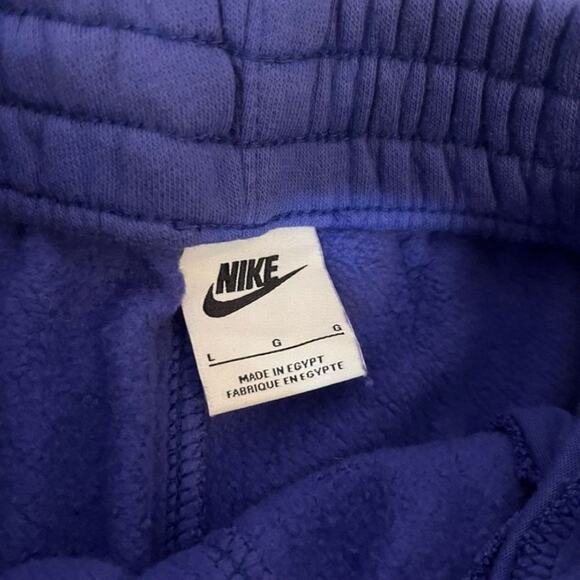 Nike Big Kids Purple Cozy Club Fleece Joggers Athletic Size Large (10-12) - Picture 6 of 12